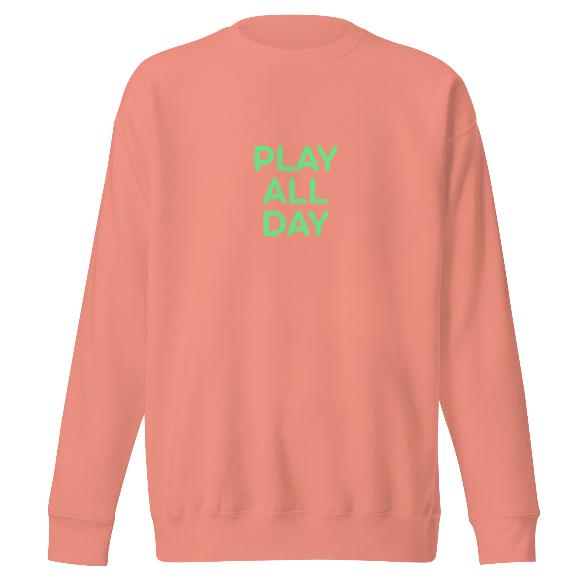 Unisex Premium Sweatshirt "PLAY ALL DAY" - Image 10