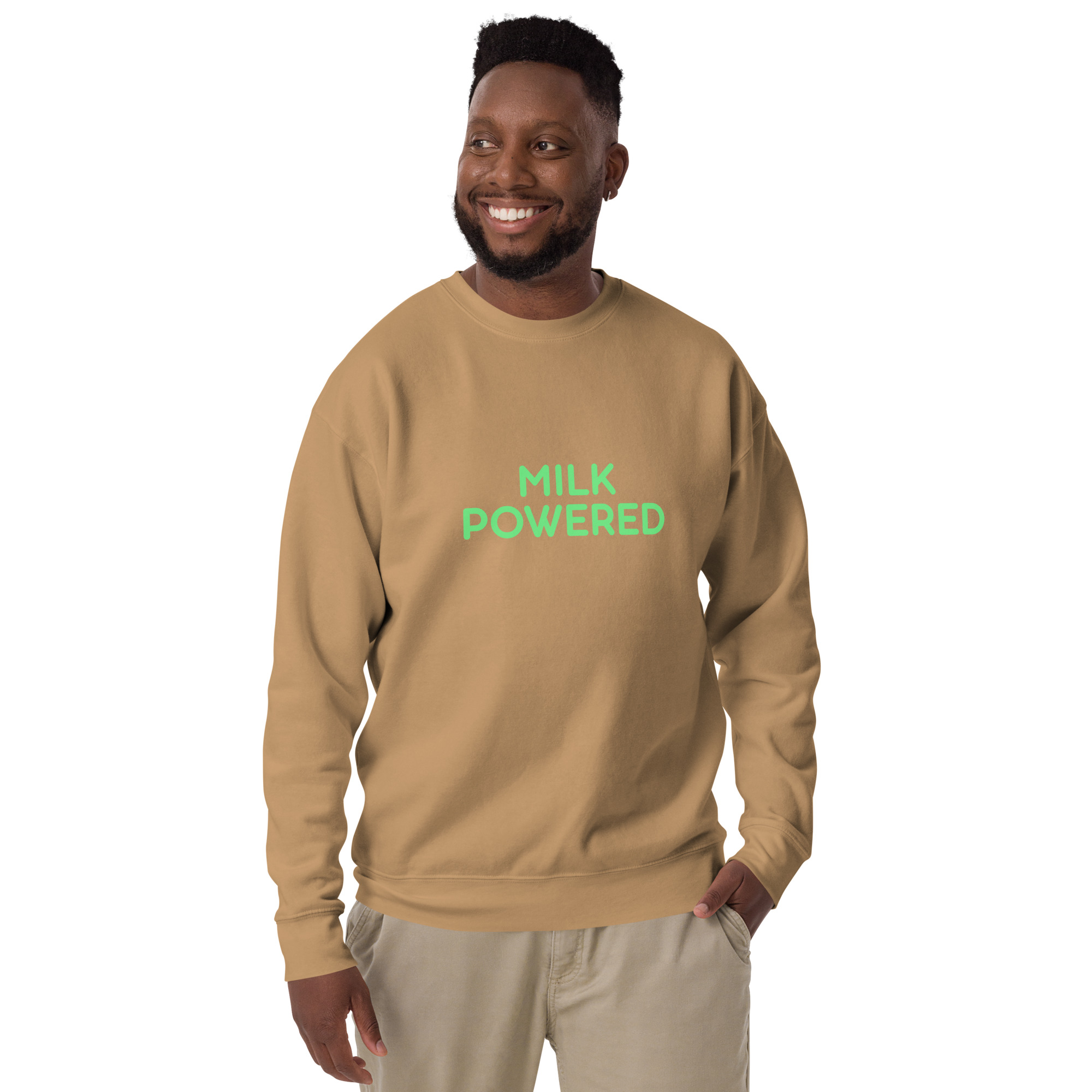 Unisex Premium Sweatshirt "MILK POWERED" - Image 17