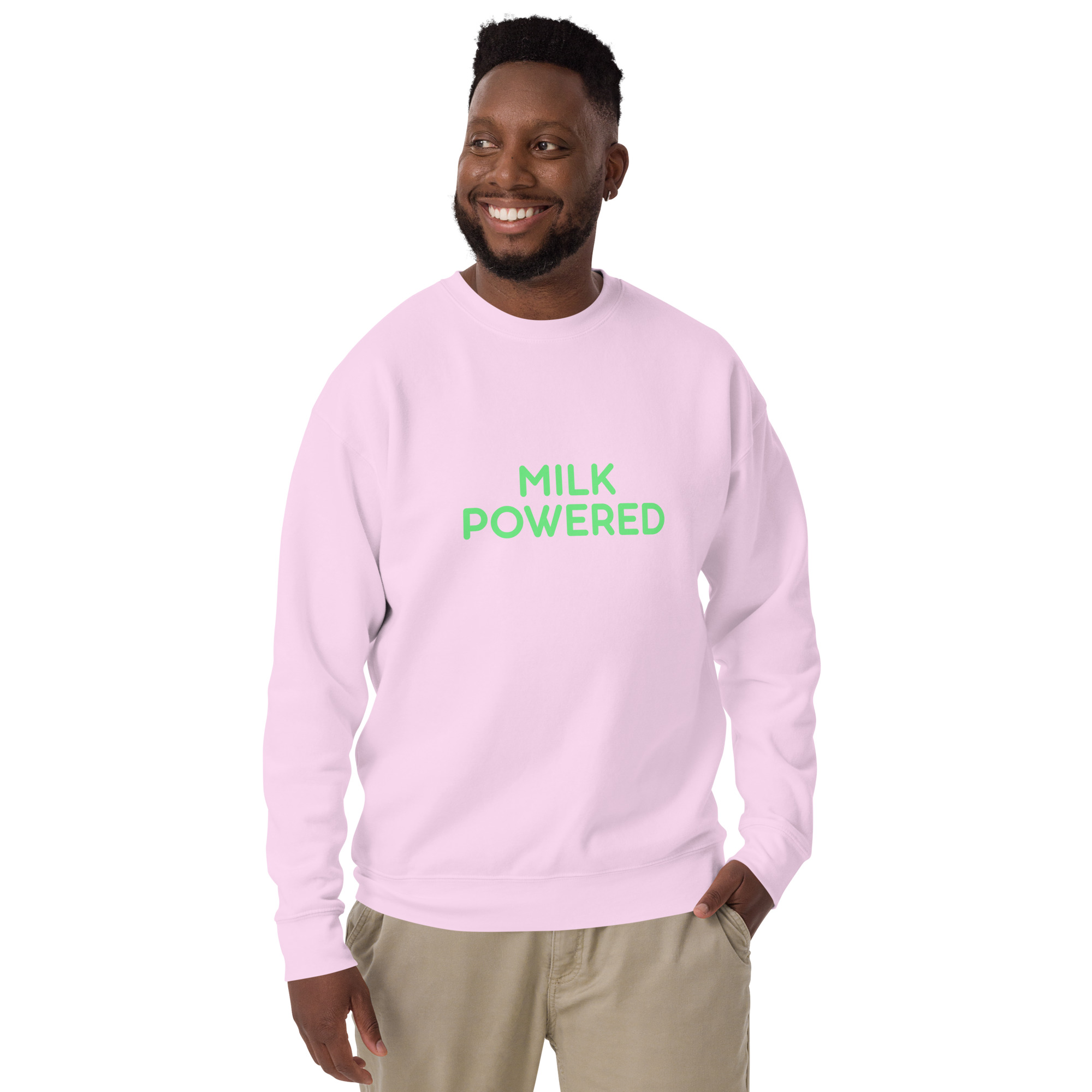 Unisex Premium Sweatshirt "MILK POWERED" - Image 21