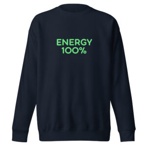 Alternative view of Unisex Premium Sweatshirt "ENERGY 100%"