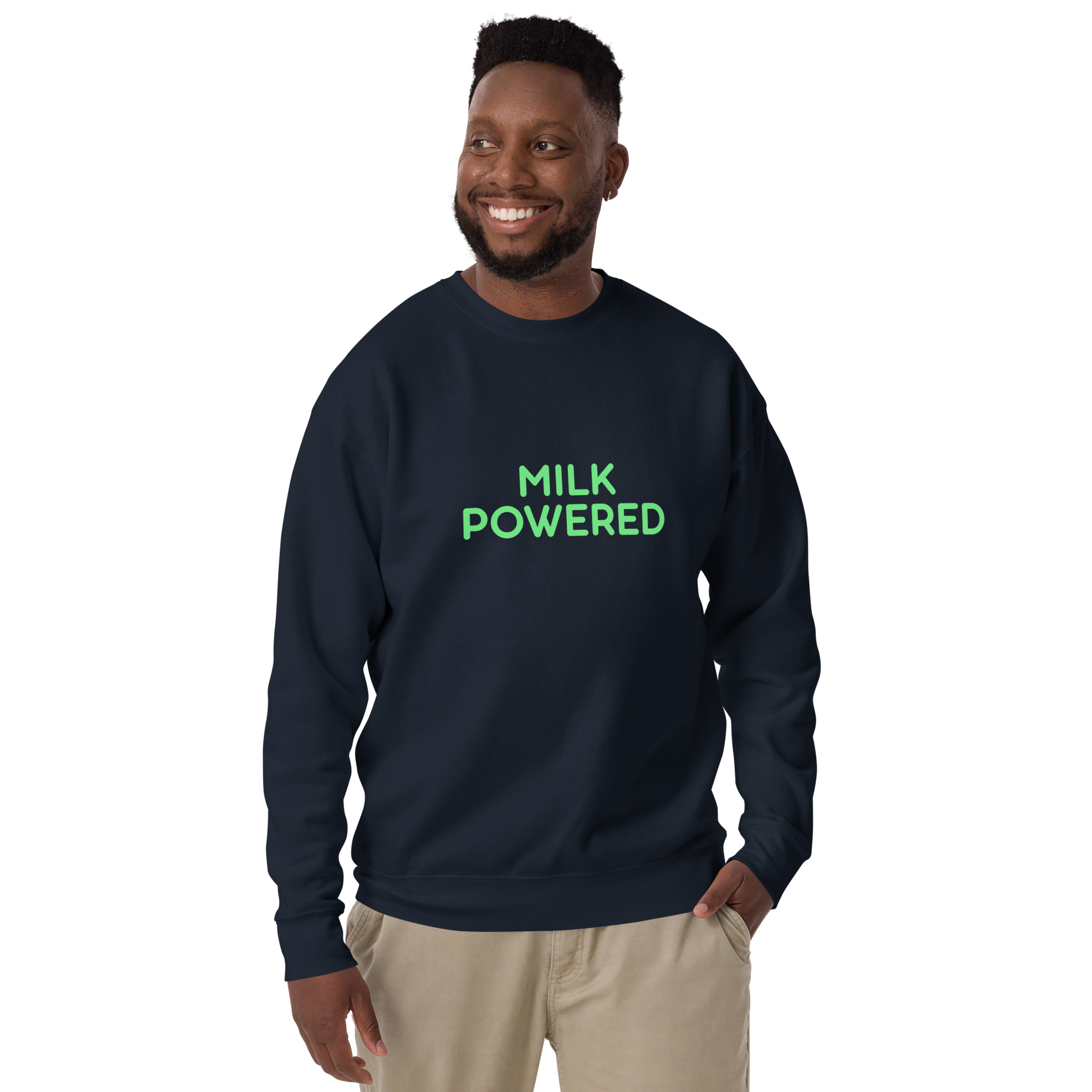 Unisex Premium Sweatshirt "MILK POWERED" - Image 14