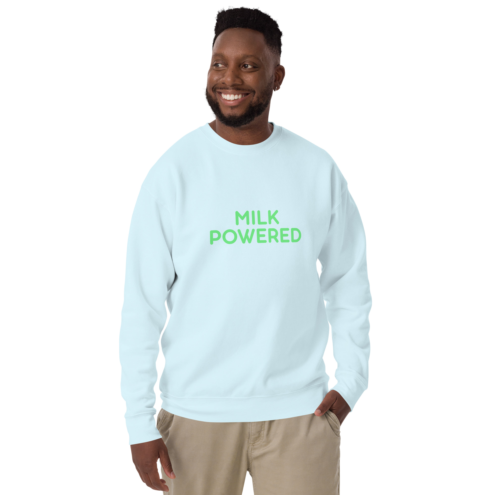 Unisex Premium Sweatshirt "MILK POWERED" - Image 23