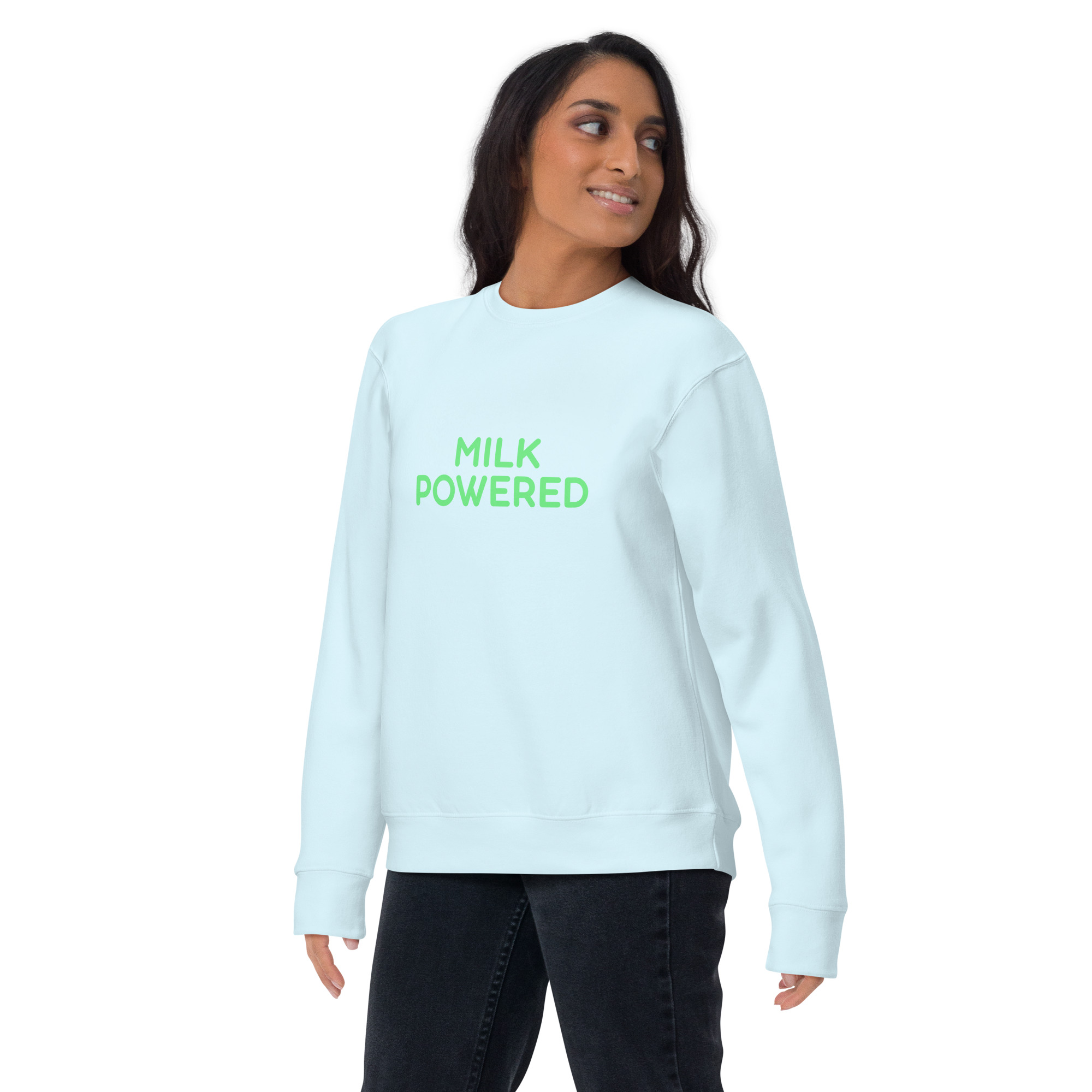 Unisex Premium Sweatshirt "MILK POWERED" - Image 35