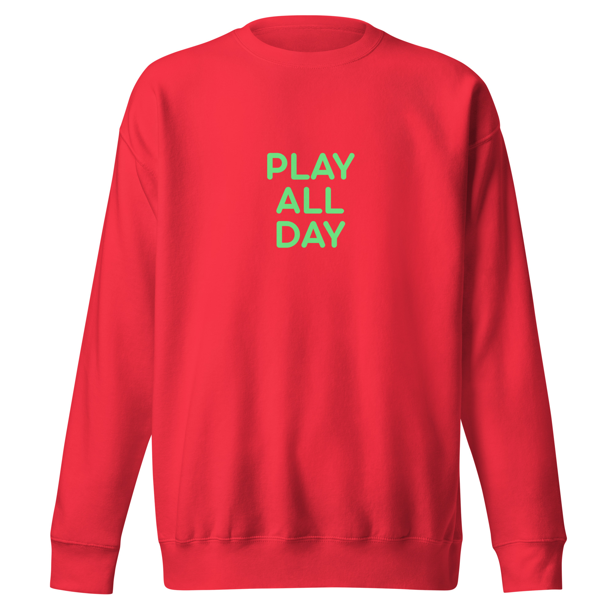 Unisex Premium Sweatshirt "PLAY ALL DAY" - Image 7
