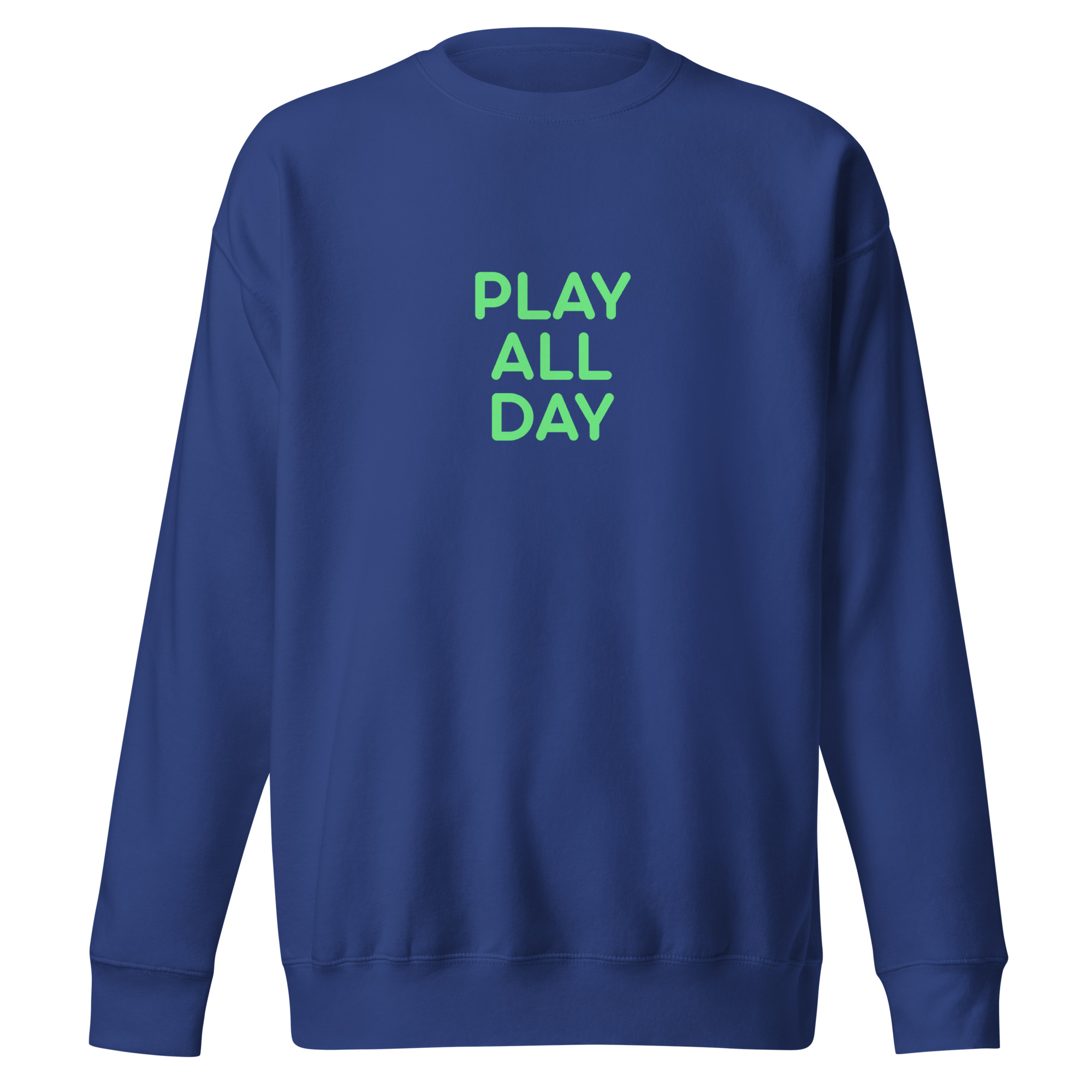 Unisex Premium Sweatshirt "PLAY ALL DAY" - Image 5