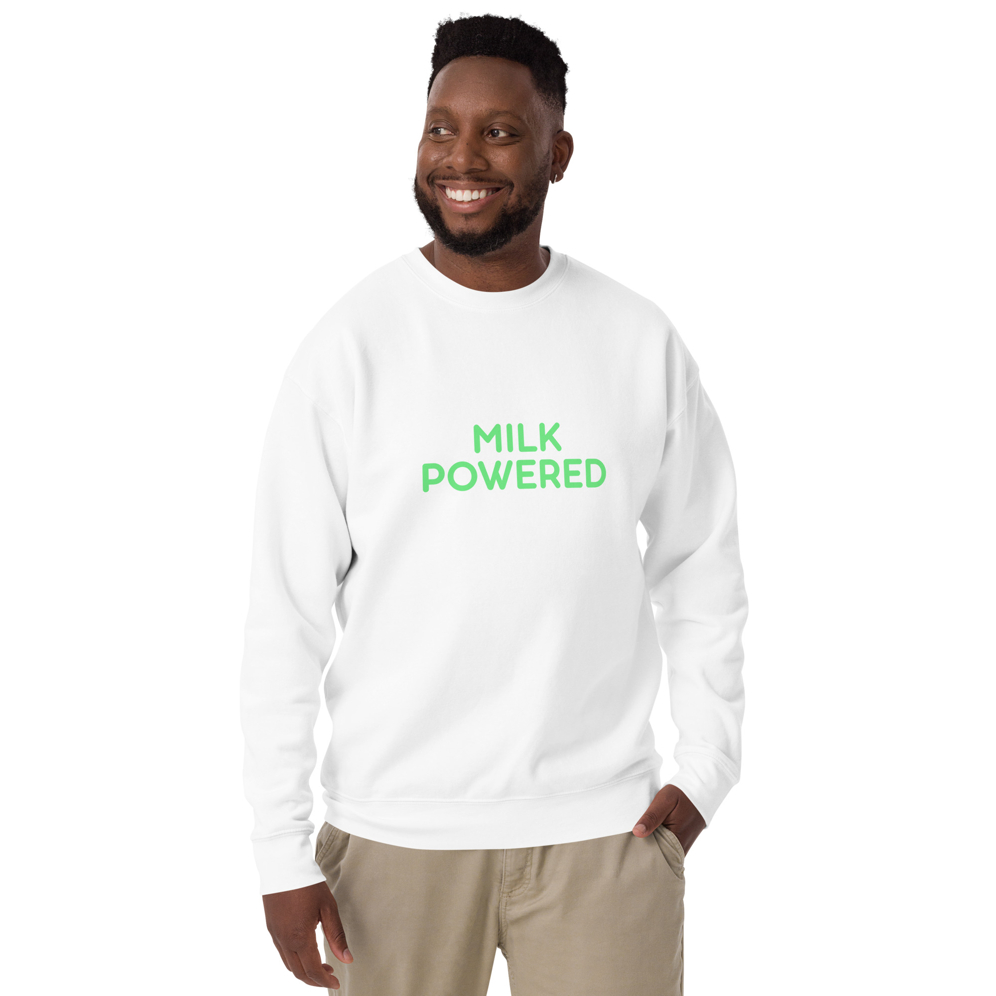 Unisex Premium Sweatshirt "MILK POWERED" - Image 24