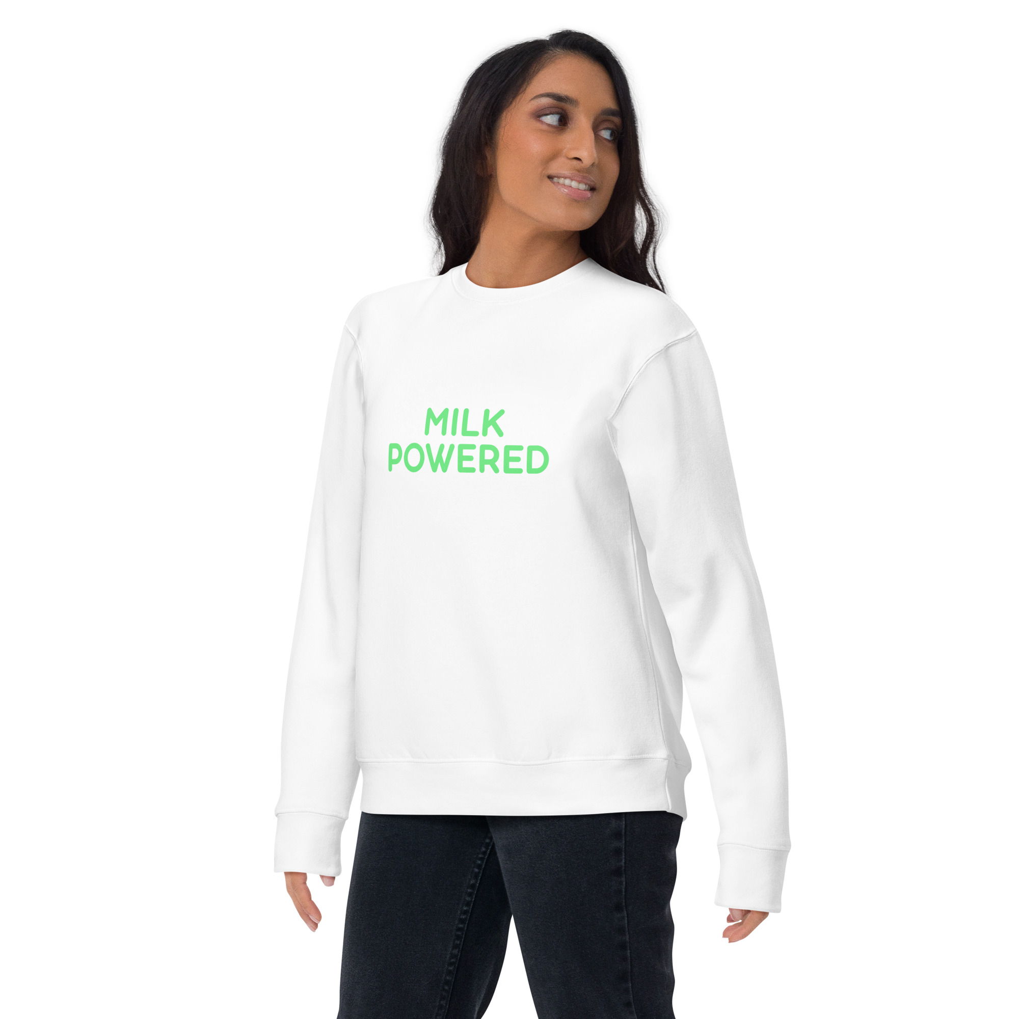Unisex Premium Sweatshirt "MILK POWERED" - Image 36