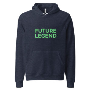 Alternative view of Unisex hoodie "FUTURE LEGEND"