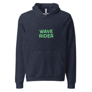 Alternative view of Unisex hoodie "WAVE RIDER"