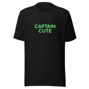 Unisex staple eco t-shirt "CAPTAIN CUTE"