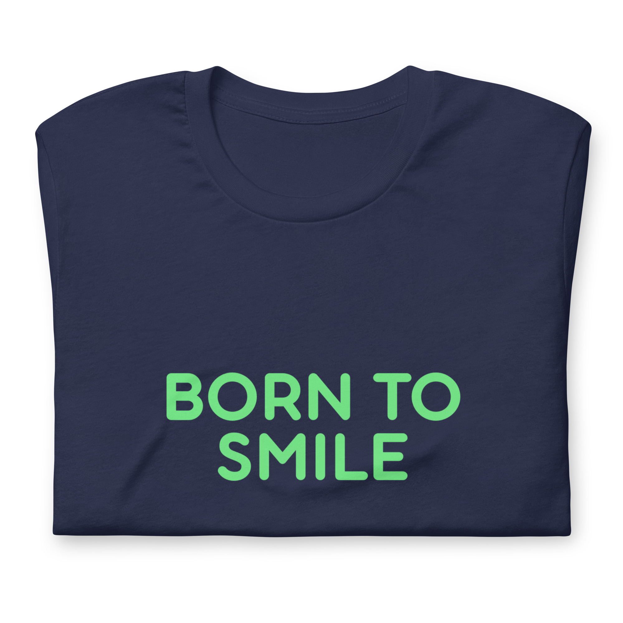 Unisex staple eco t-shirt "BORN TO SMILE" - Image 8