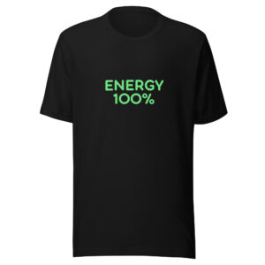 Alternative view of Unisex t-shirt "ENERGY 100%"