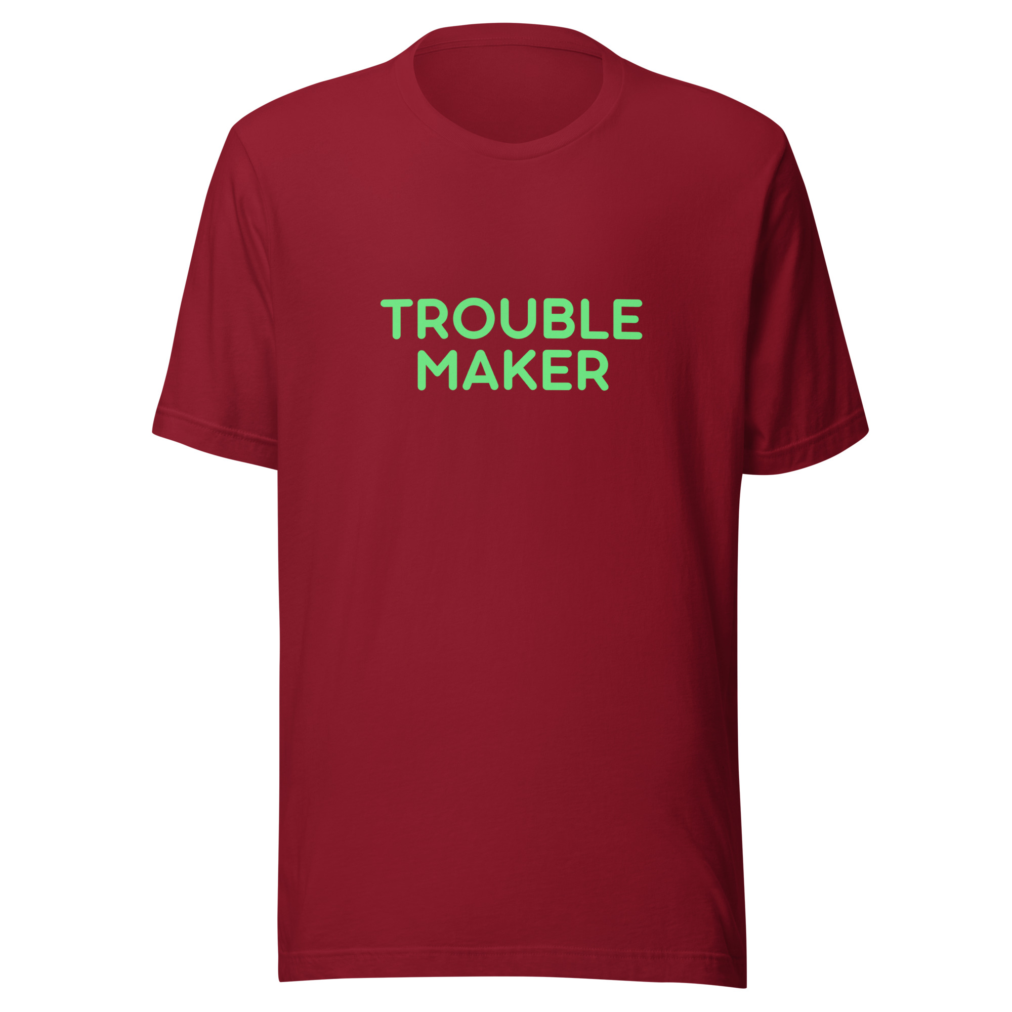 Unisex t-shirt "TROUBLE MAKER" - Image 8