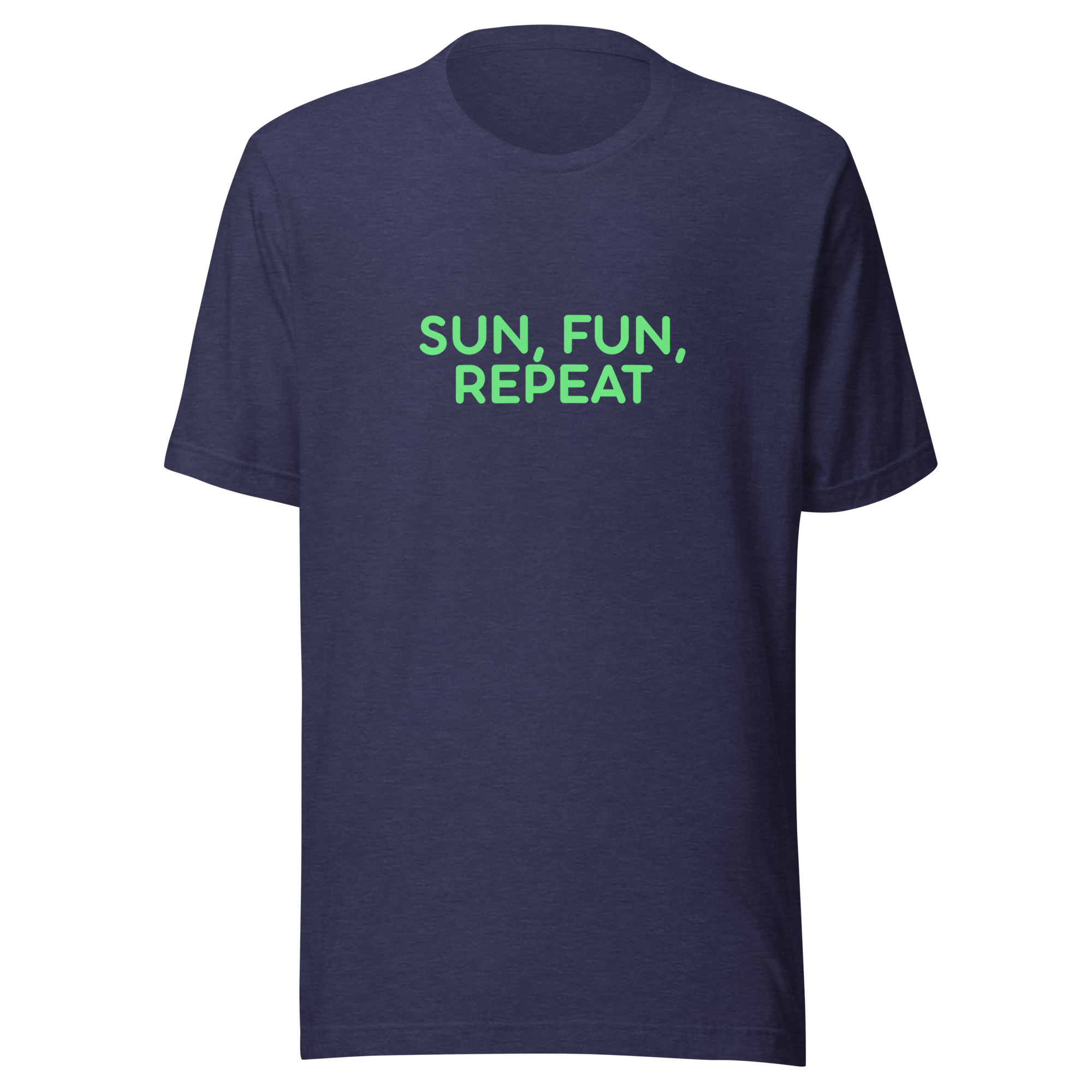 Unisex t-shirt "SUN, FUN, REPEAT" - Image 11