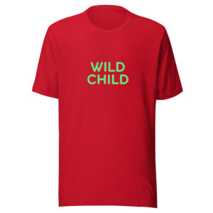 Alternative view of Unisex t-shirt "WILD CHILD"