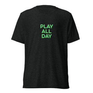 Alternative view of Short sleeve t-shirt "PLAY ALL DAY"