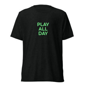 Short sleeve t-shirt "PLAY ALL DAY"