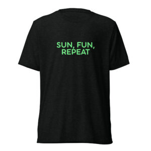 Short sleeve t-shirt "SUN, FUN, REPEAT"