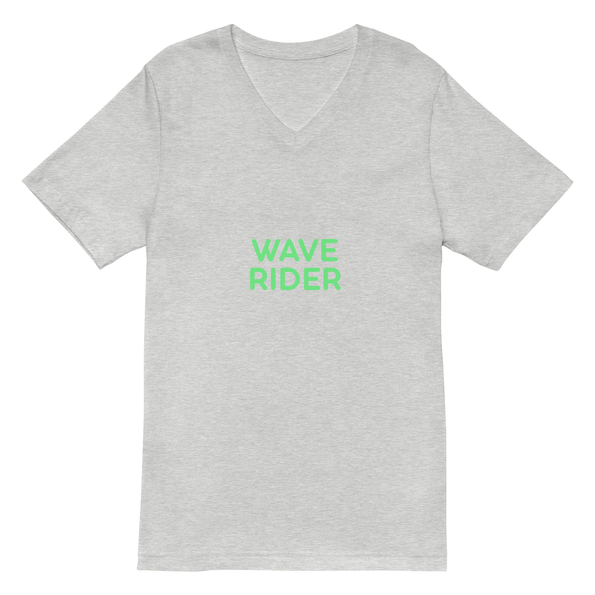 Unisex Short Sleeve V-Neck T-Shirt "WAVE RIDER" - Image 14