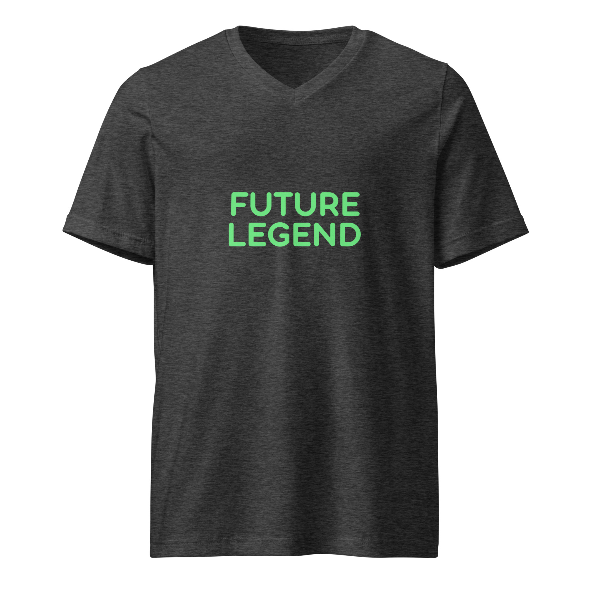 Unisex Short Sleeve V-Neck T-Shirt "FUTURE LEGEND" - Image 3