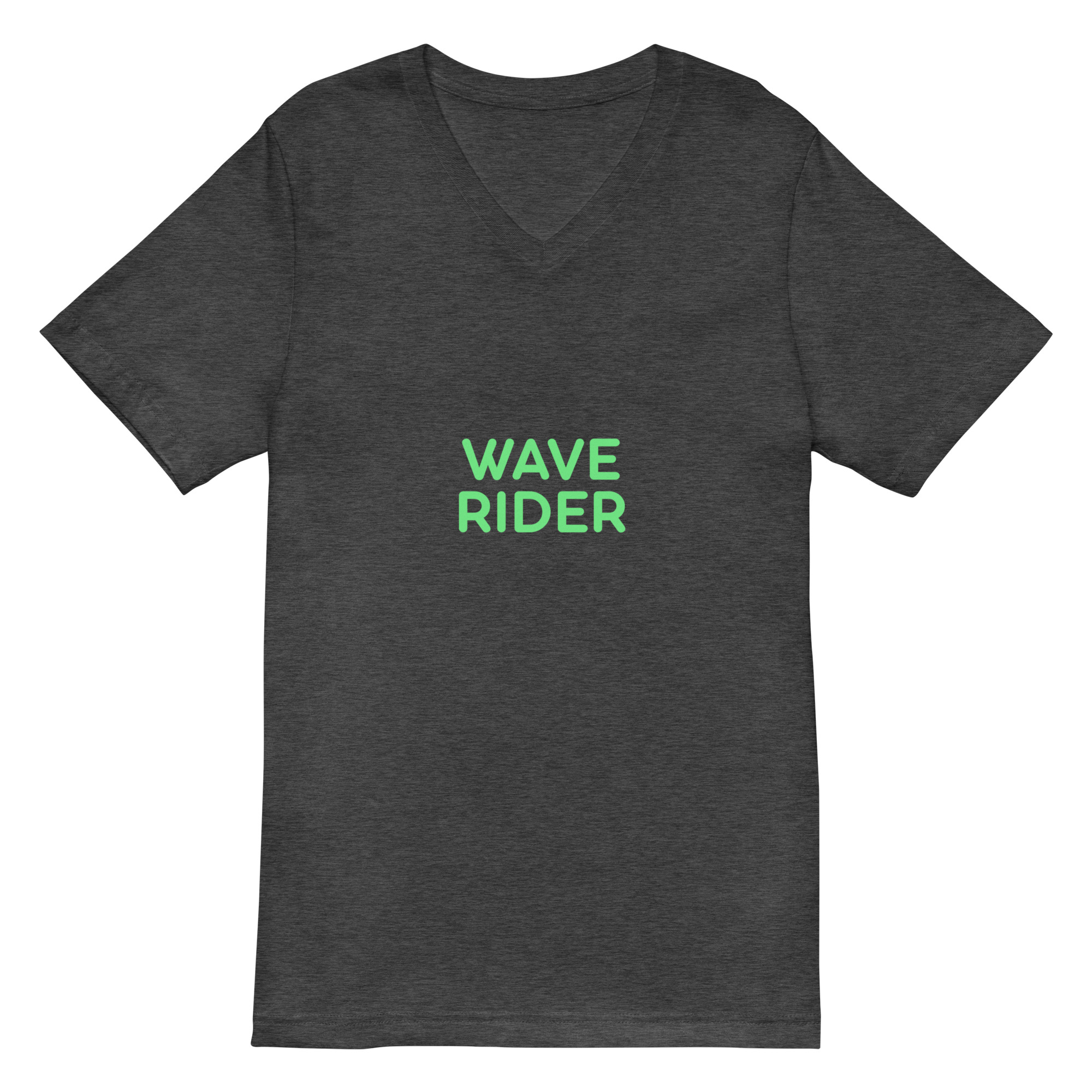 Unisex Short Sleeve V-Neck T-Shirt "WAVE RIDER" - Image 13