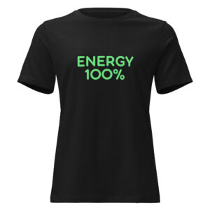 Alternative view of Women's Relaxed T-Shirt "ENERGY 100%"