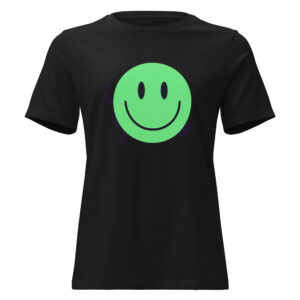 Alternative view of Women's Relaxed T-Shirt "Happy Vibe"