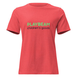 Women's Relaxed T-Shirt "PLAYBEAM"