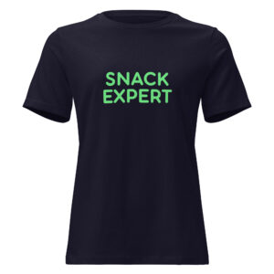 Alternative view of Women's Relaxed T-Shirt "SNACK EXPERT"