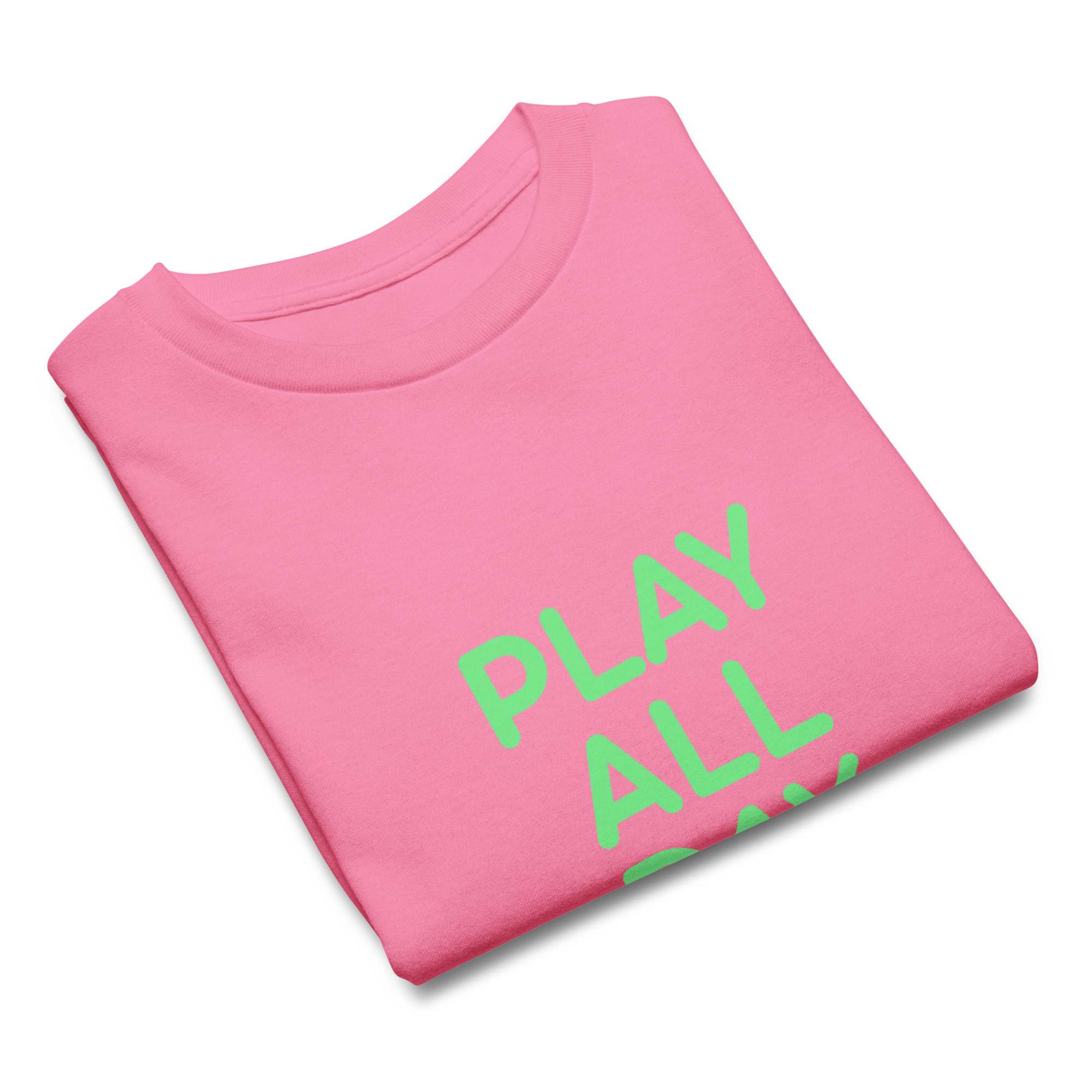 Youth classic tee "PLAY ALL DAY" - Image 18