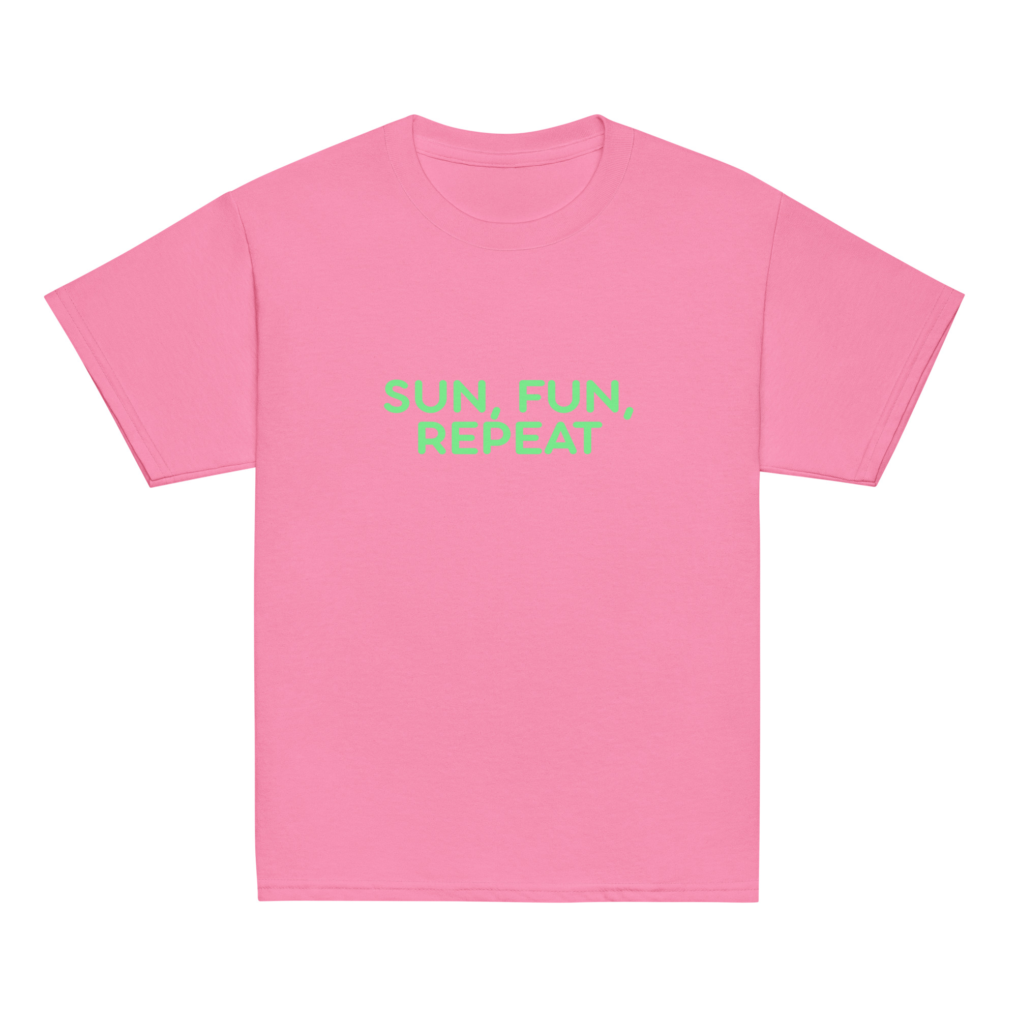 Youth classic tee "SUN, FUN, REPEAT" - Image 6