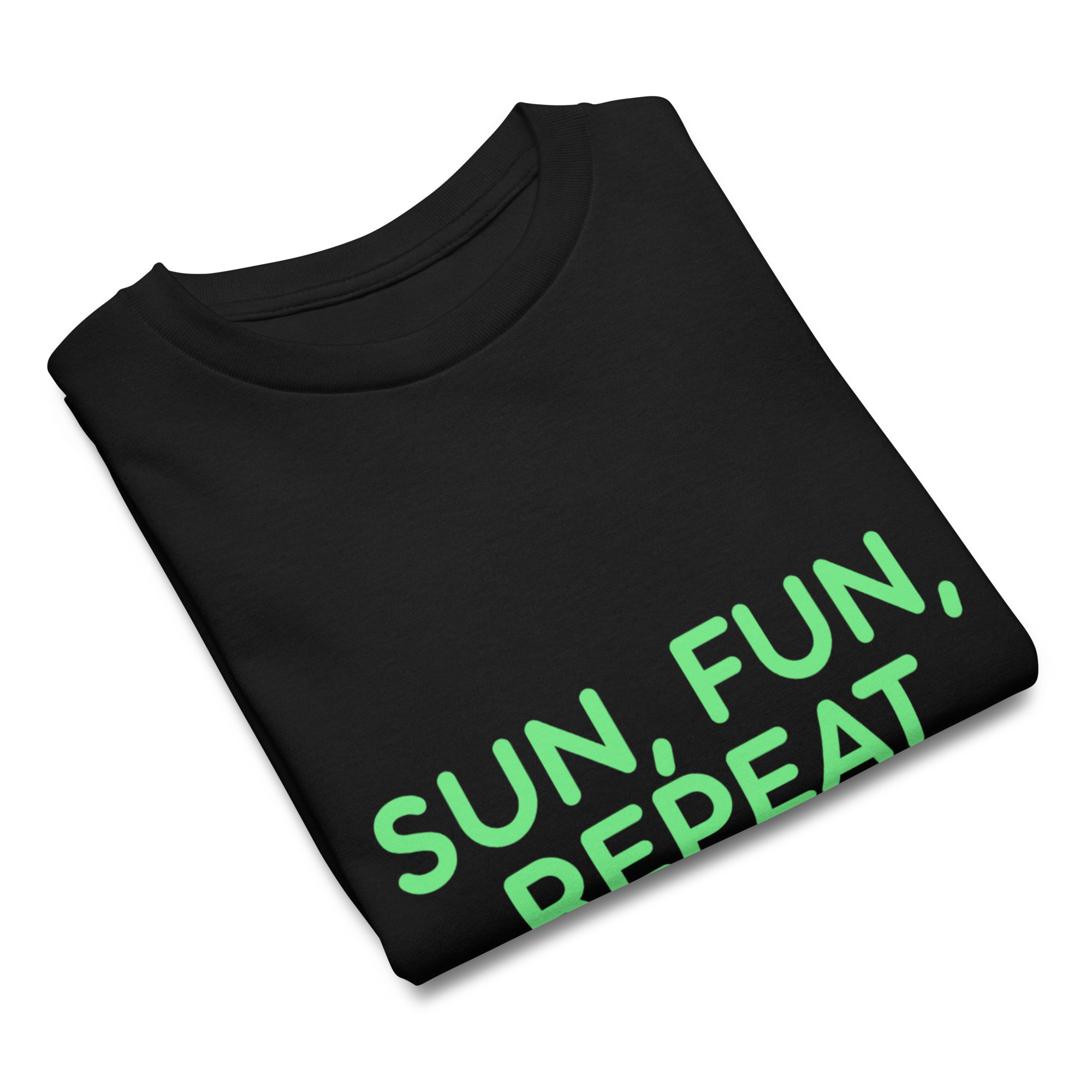 Youth classic tee "SUN, FUN, REPEAT" - Image 13