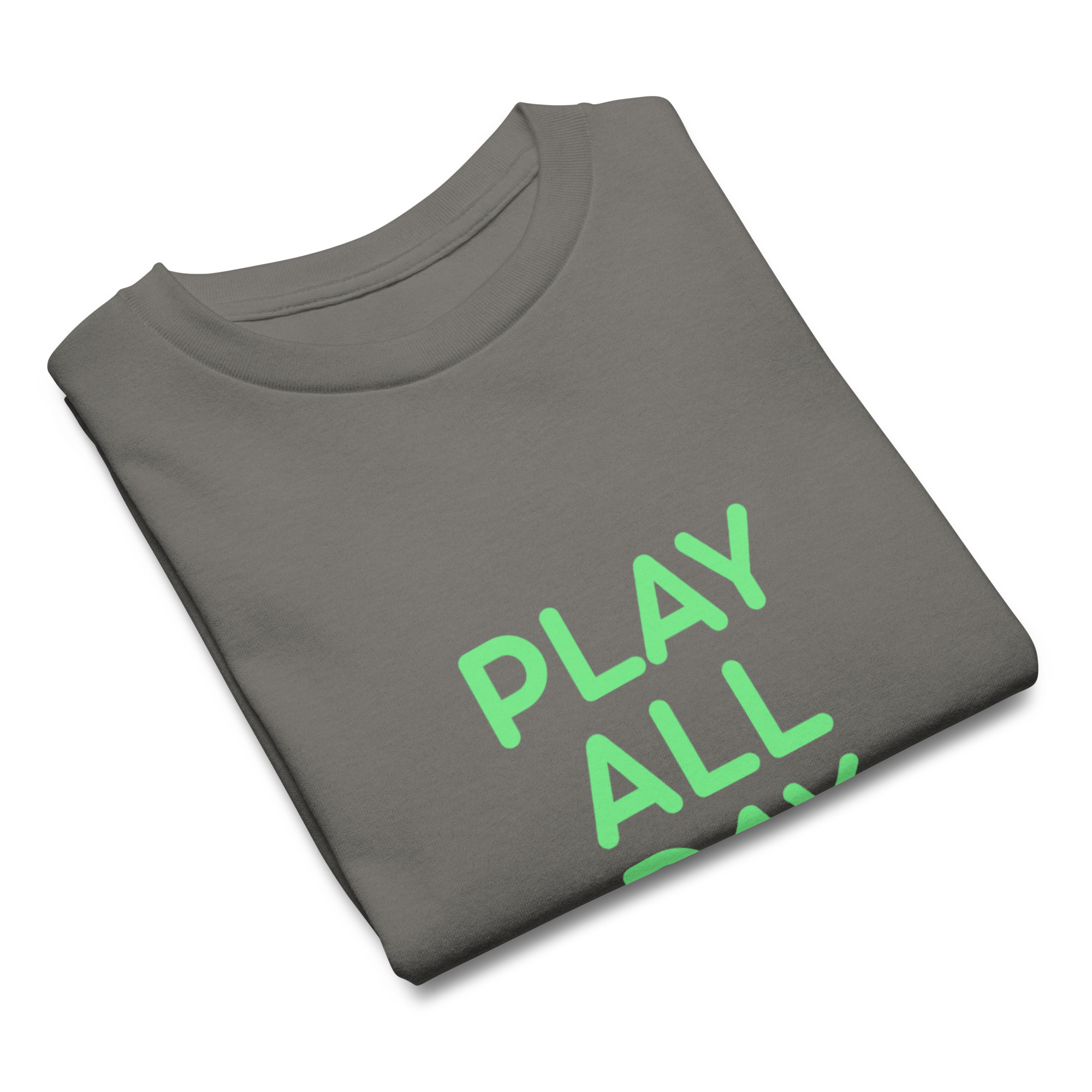 Youth classic tee "PLAY ALL DAY" - Image 17