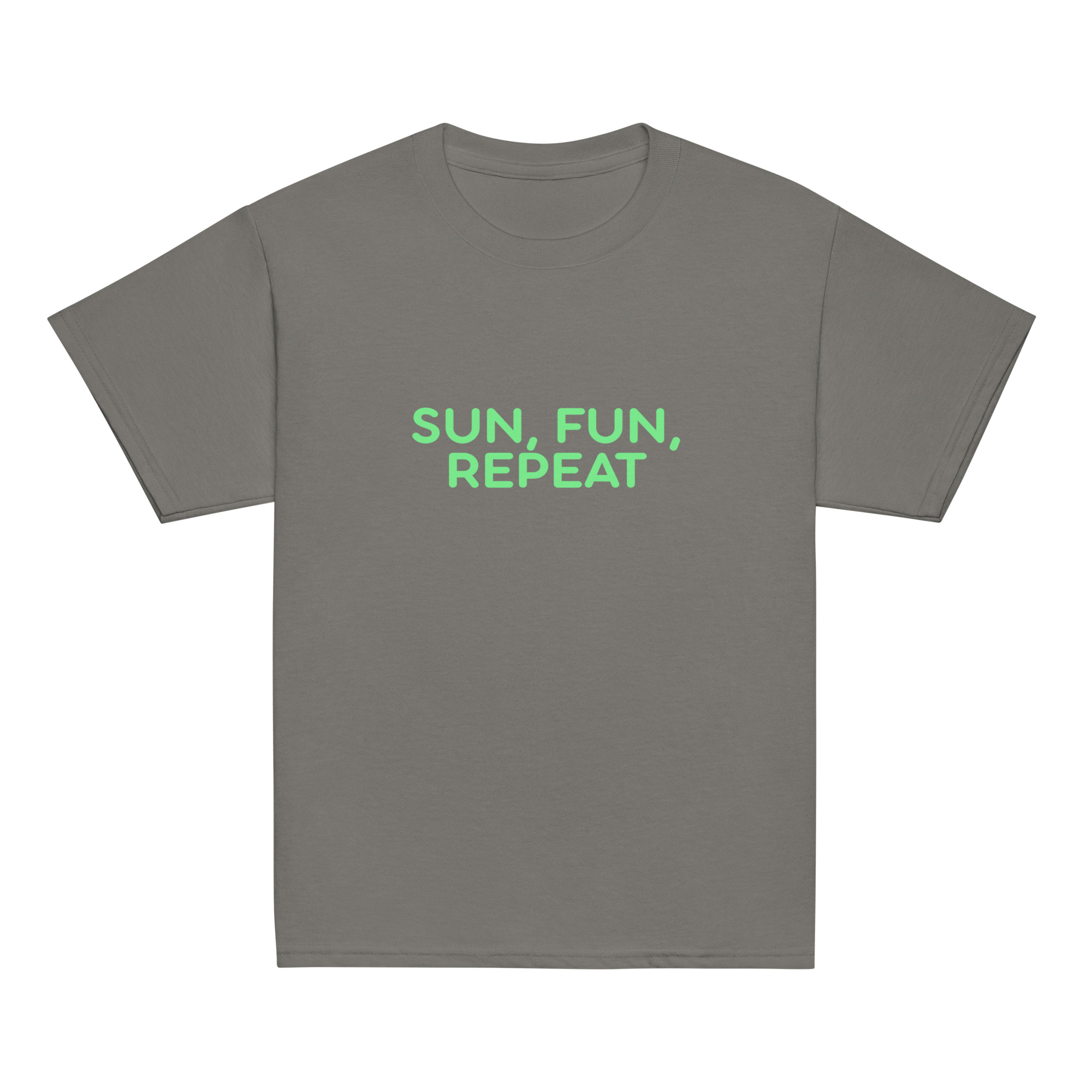 Youth classic tee "SUN, FUN, REPEAT" - Image 5