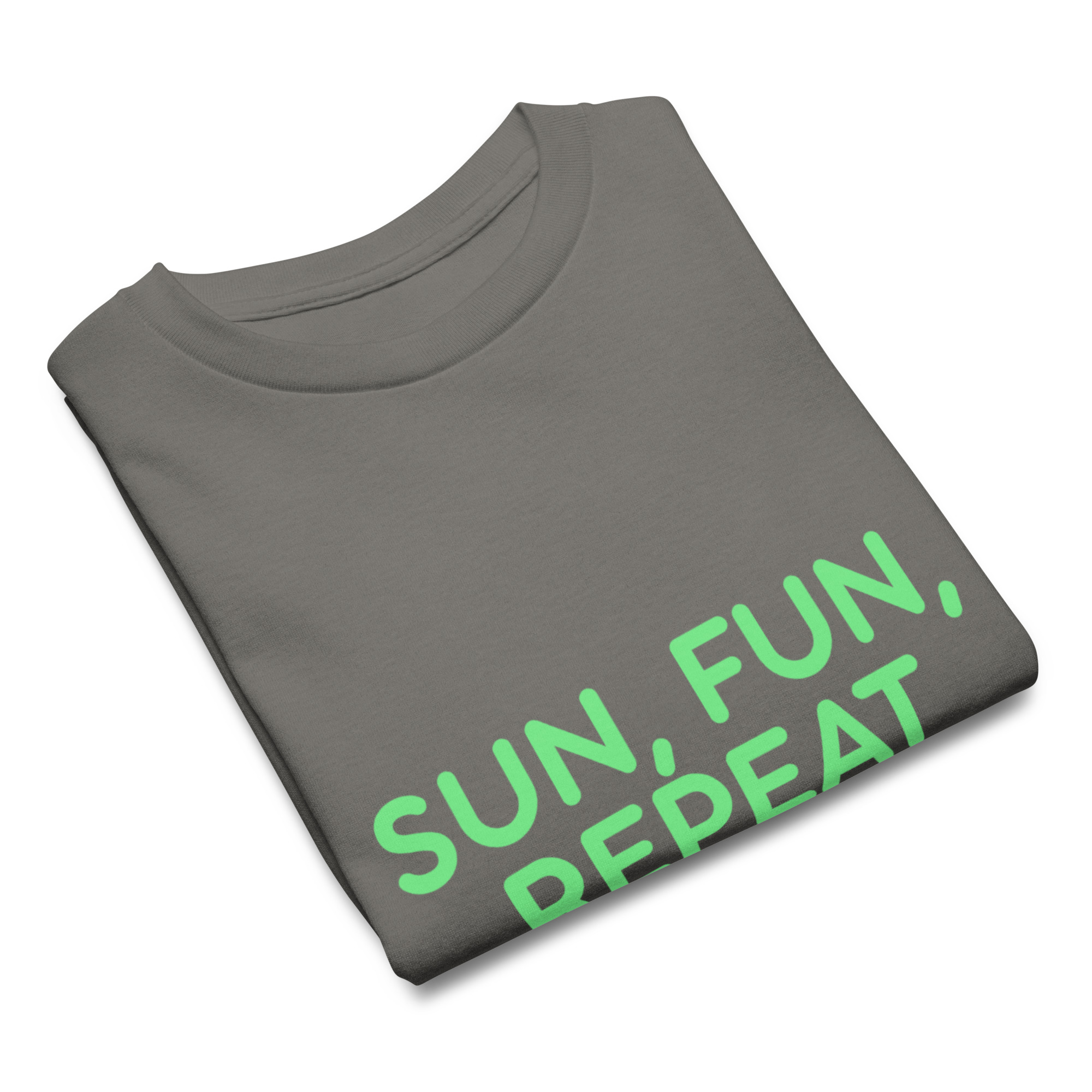 Youth classic tee "SUN, FUN, REPEAT" - Image 17