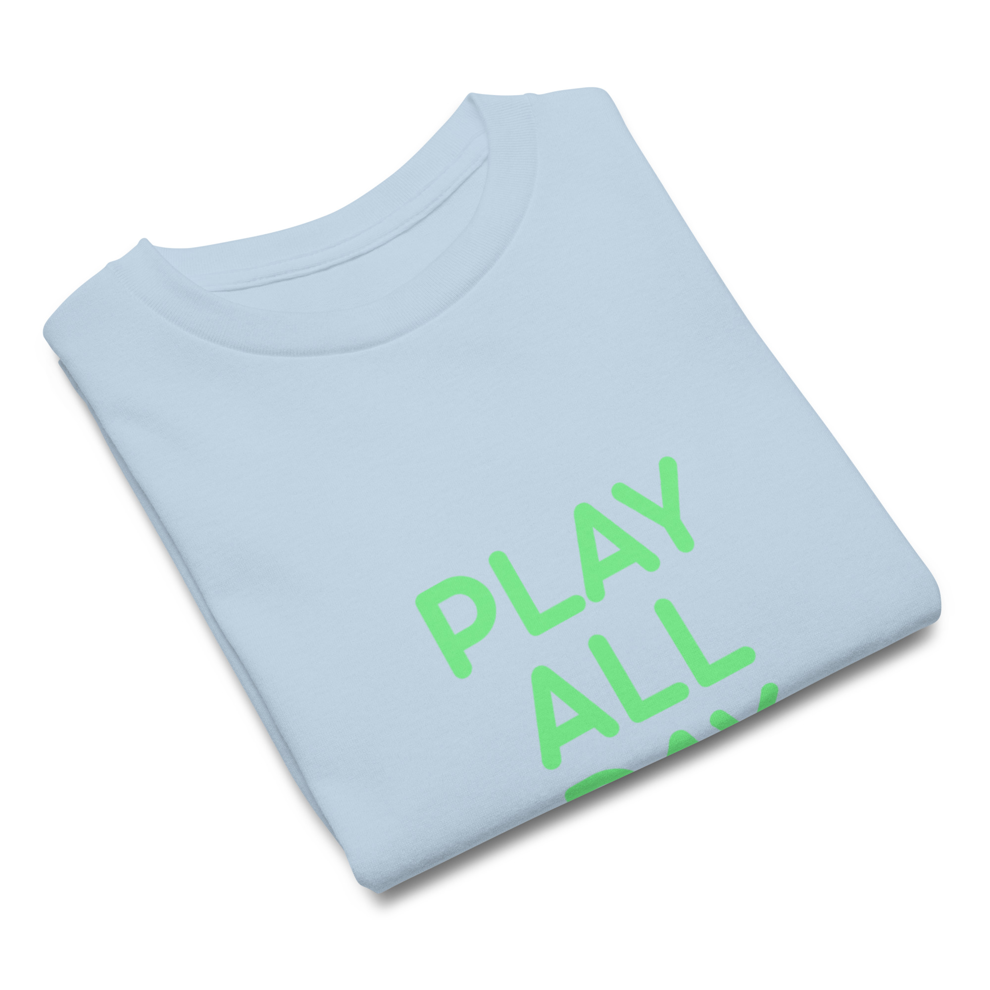 Youth classic tee "PLAY ALL DAY" - Image 21