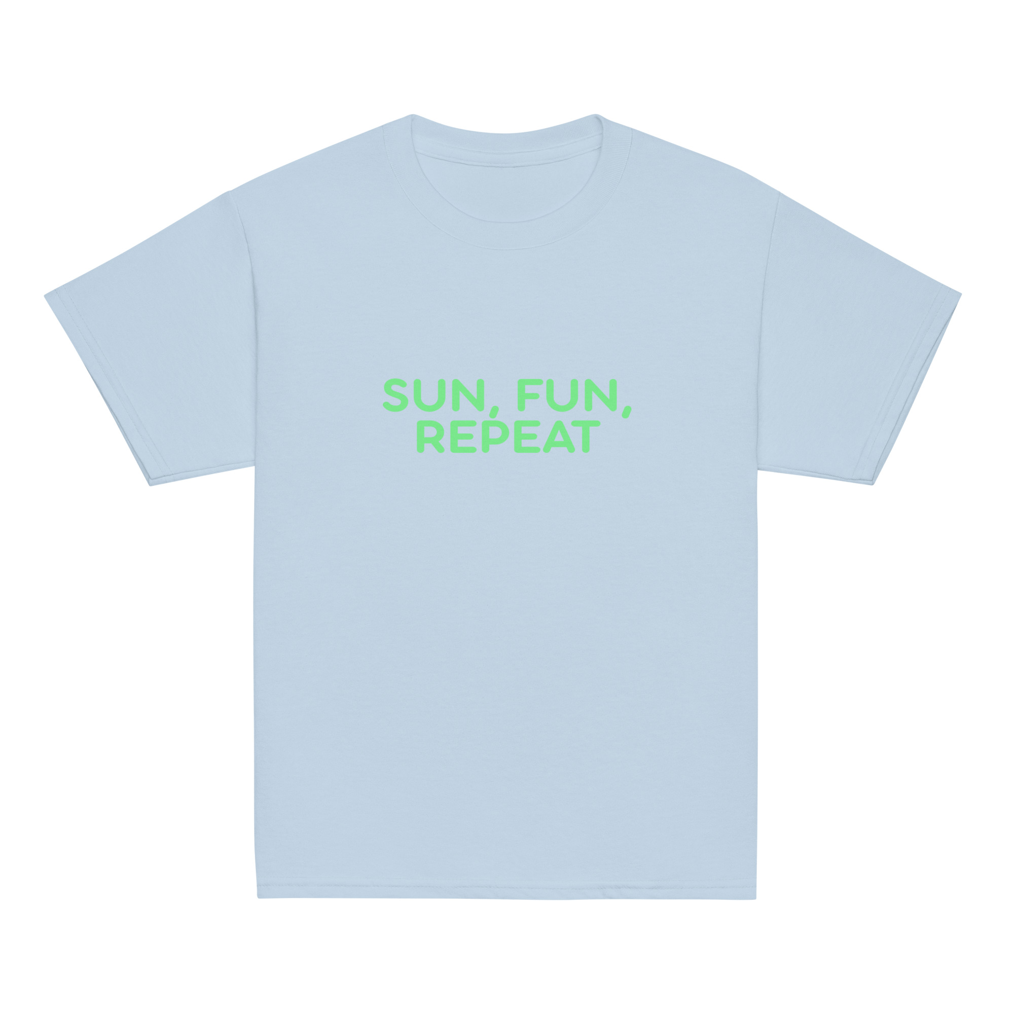 Youth classic tee "SUN, FUN, REPEAT" - Image 9