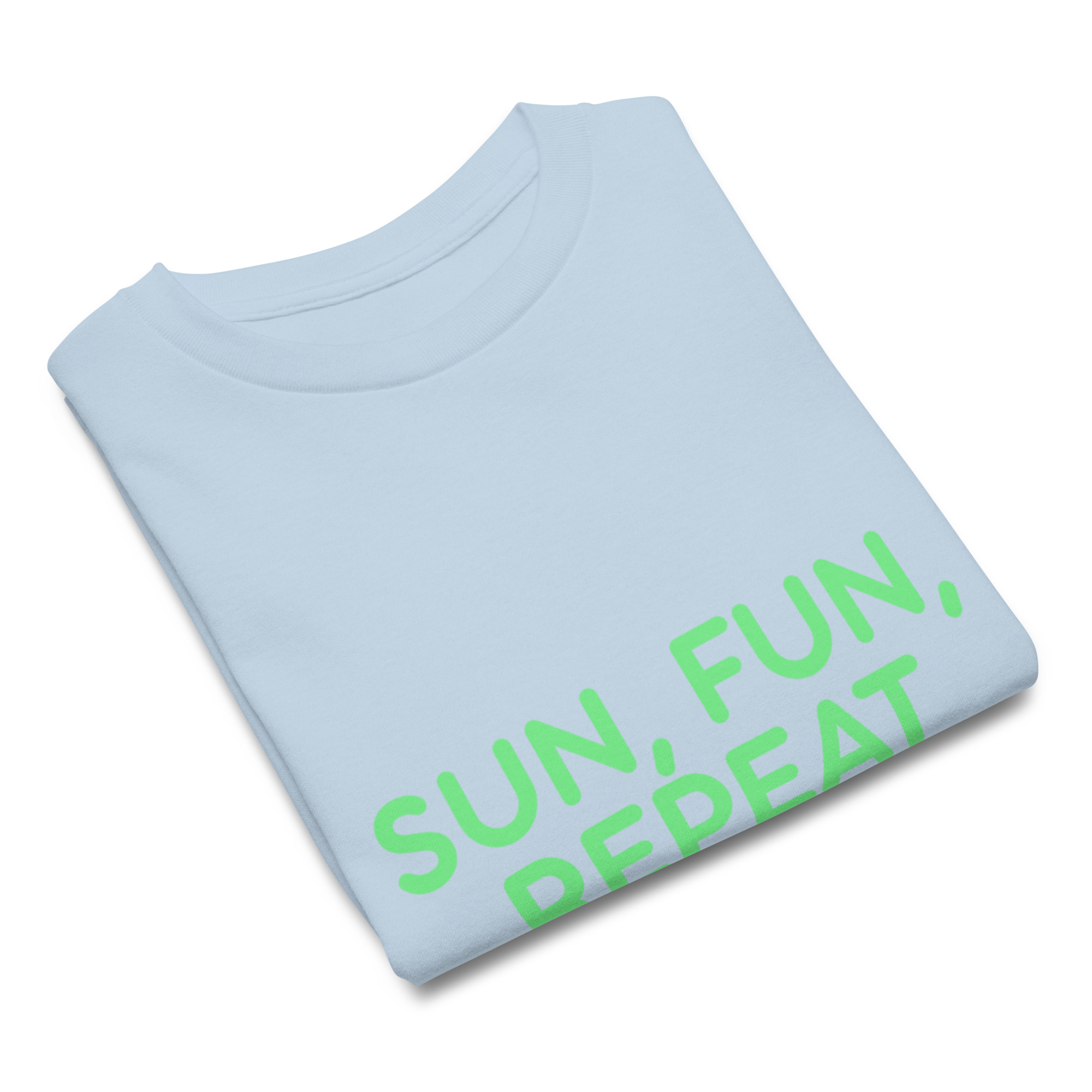 Youth classic tee "SUN, FUN, REPEAT" - Image 21