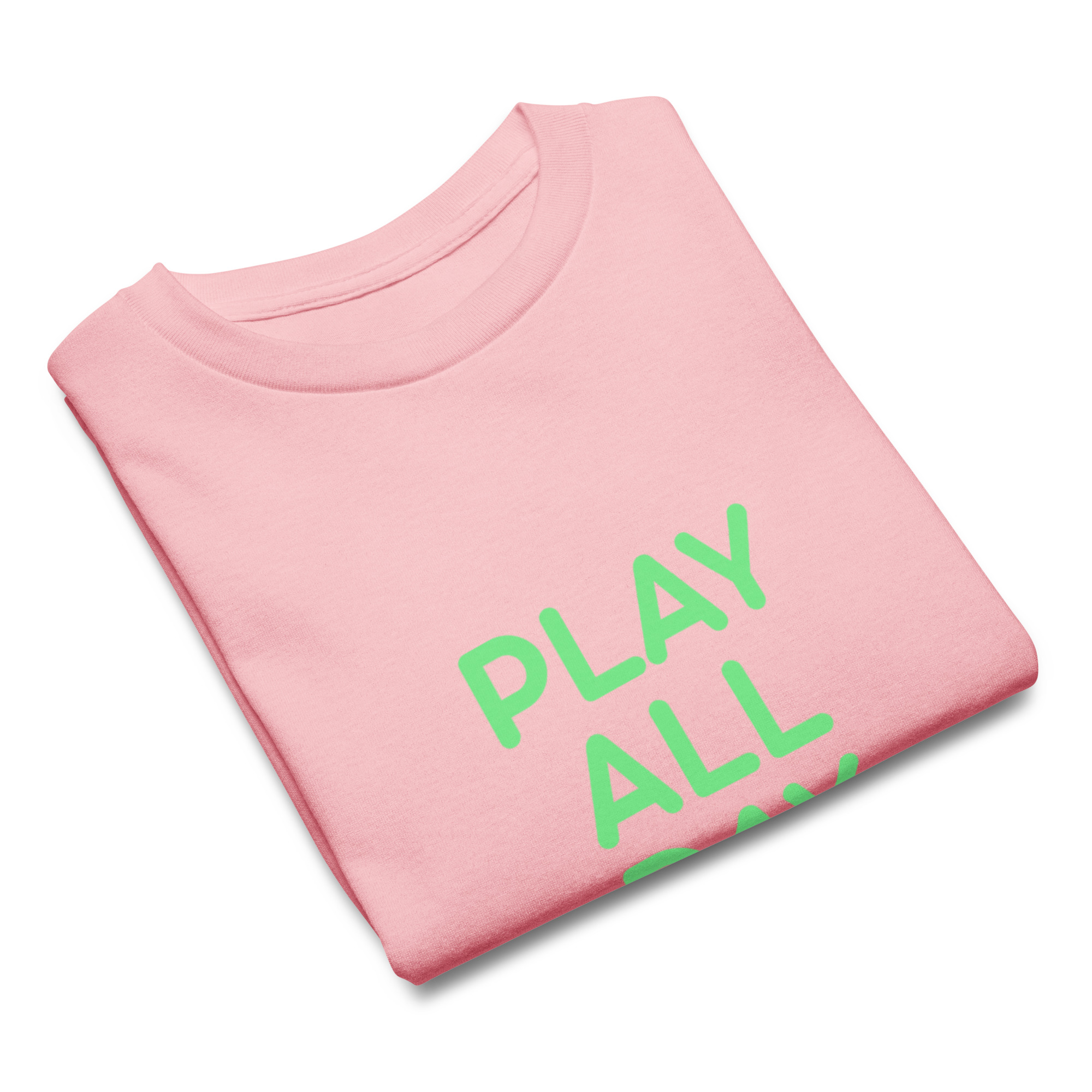 Youth classic tee "PLAY ALL DAY" - Image 22