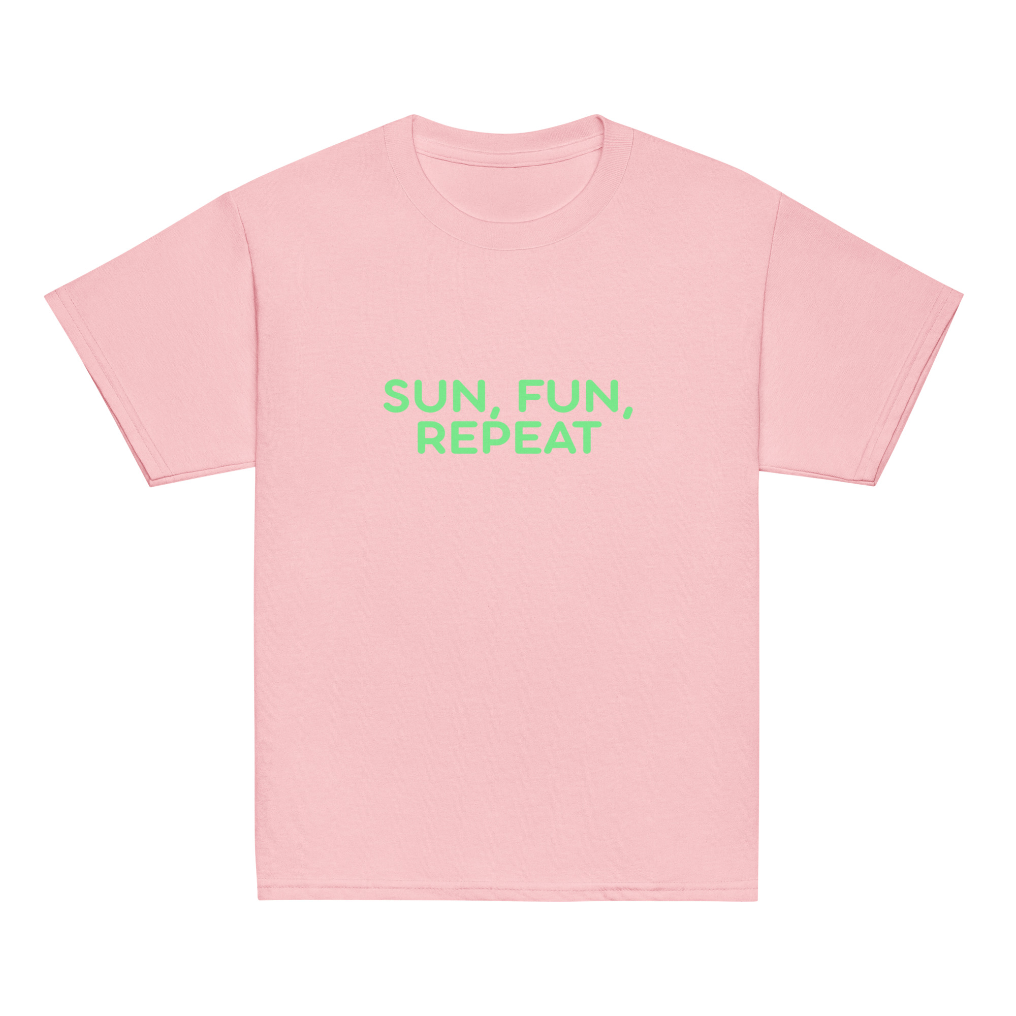 Youth classic tee "SUN, FUN, REPEAT" - Image 10