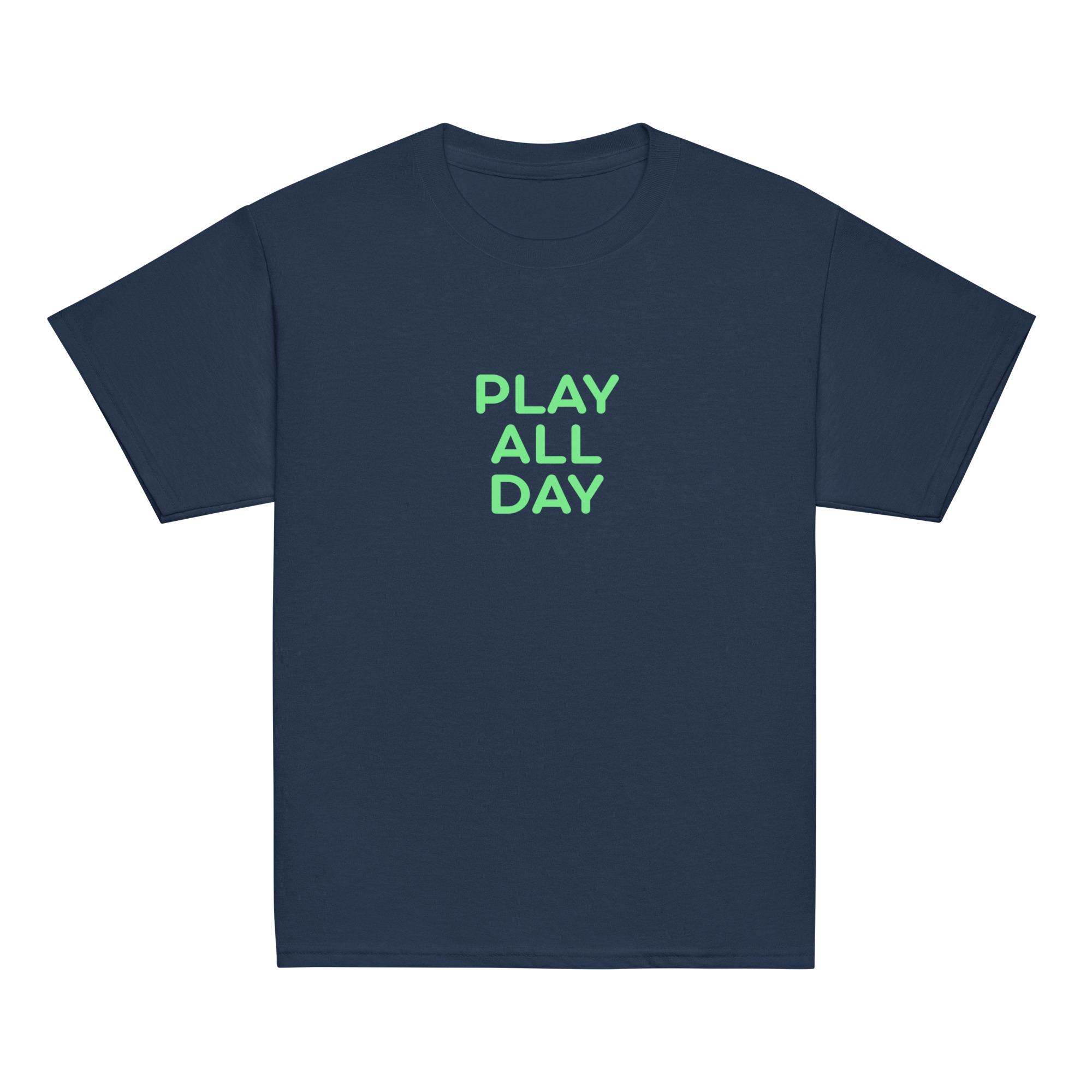 Youth classic tee "PLAY ALL DAY" - Image 2