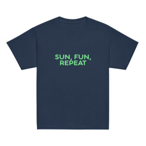 Alternative view of Youth classic tee "SUN, FUN, REPEAT"