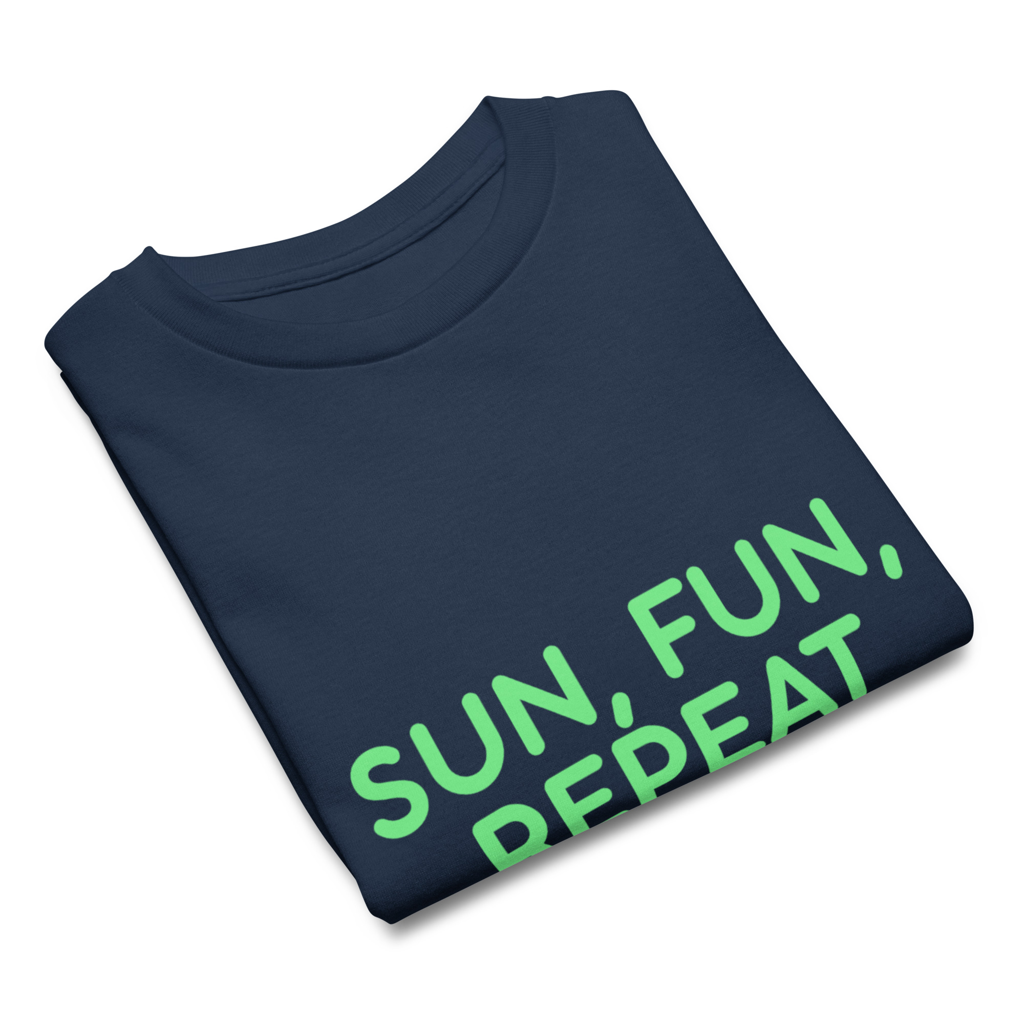 Youth classic tee "SUN, FUN, REPEAT" - Image 14