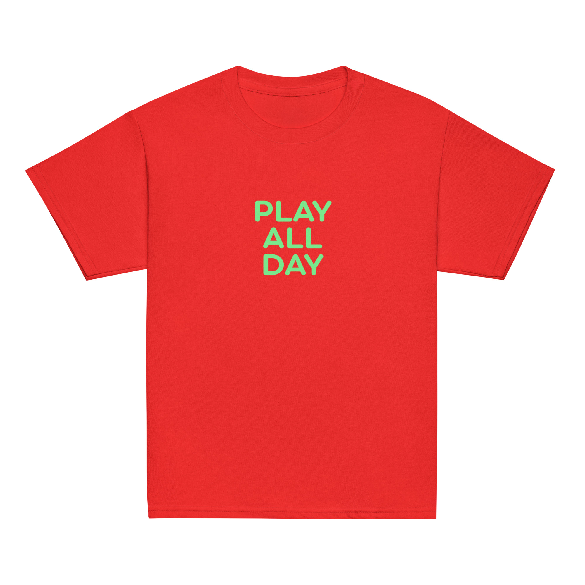 Youth classic tee "PLAY ALL DAY" - Image 3