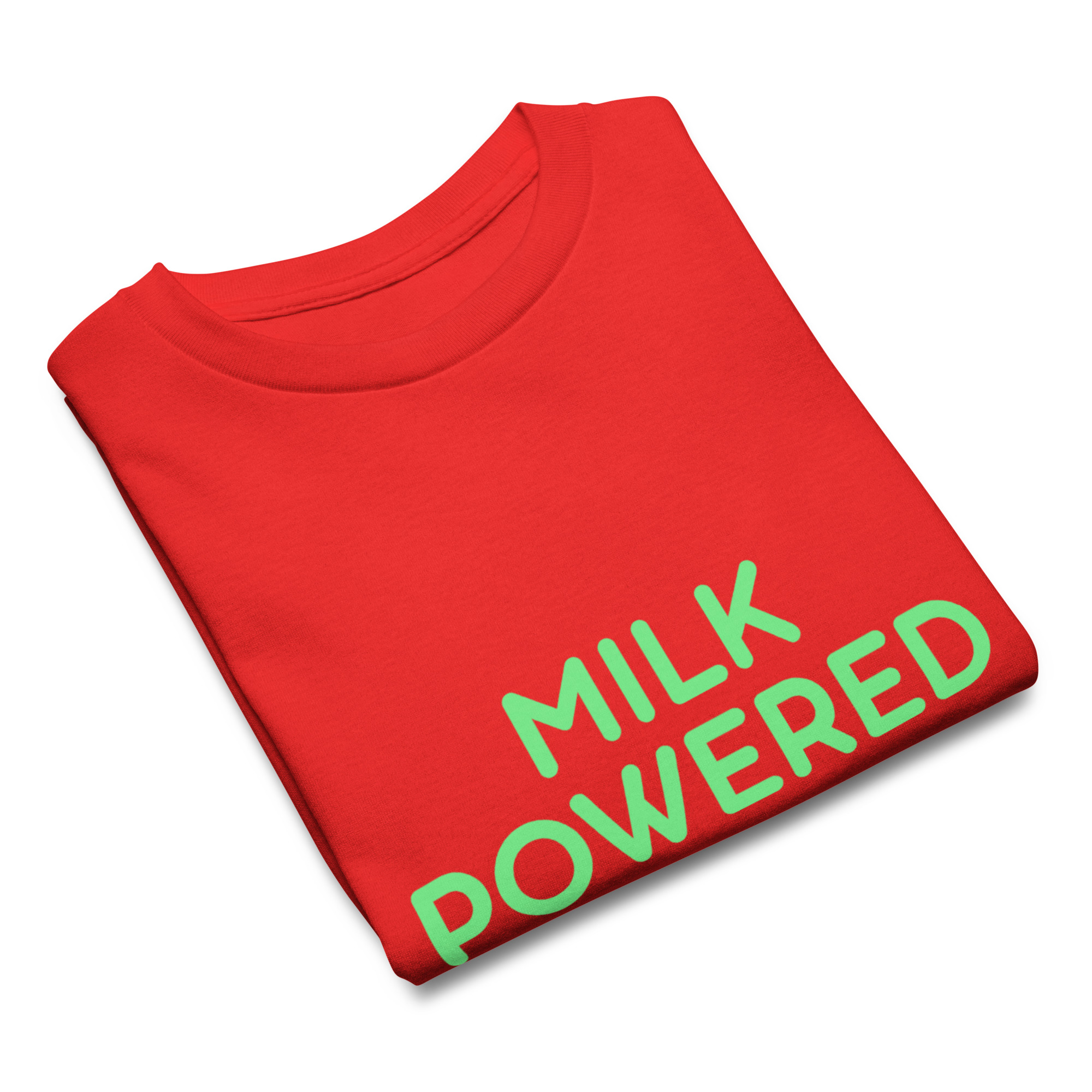 Youth classic tee "MILK POWERED" - Image 15