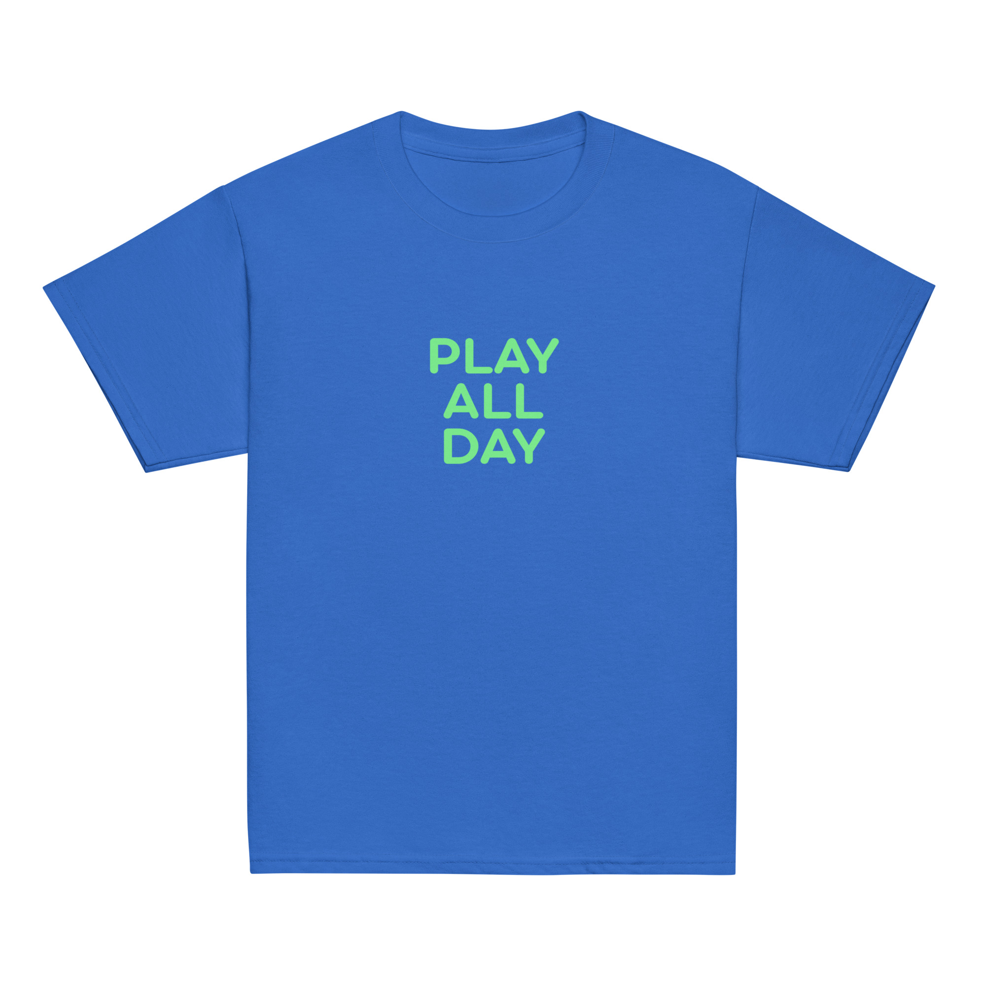 Youth classic tee "PLAY ALL DAY" - Image 4
