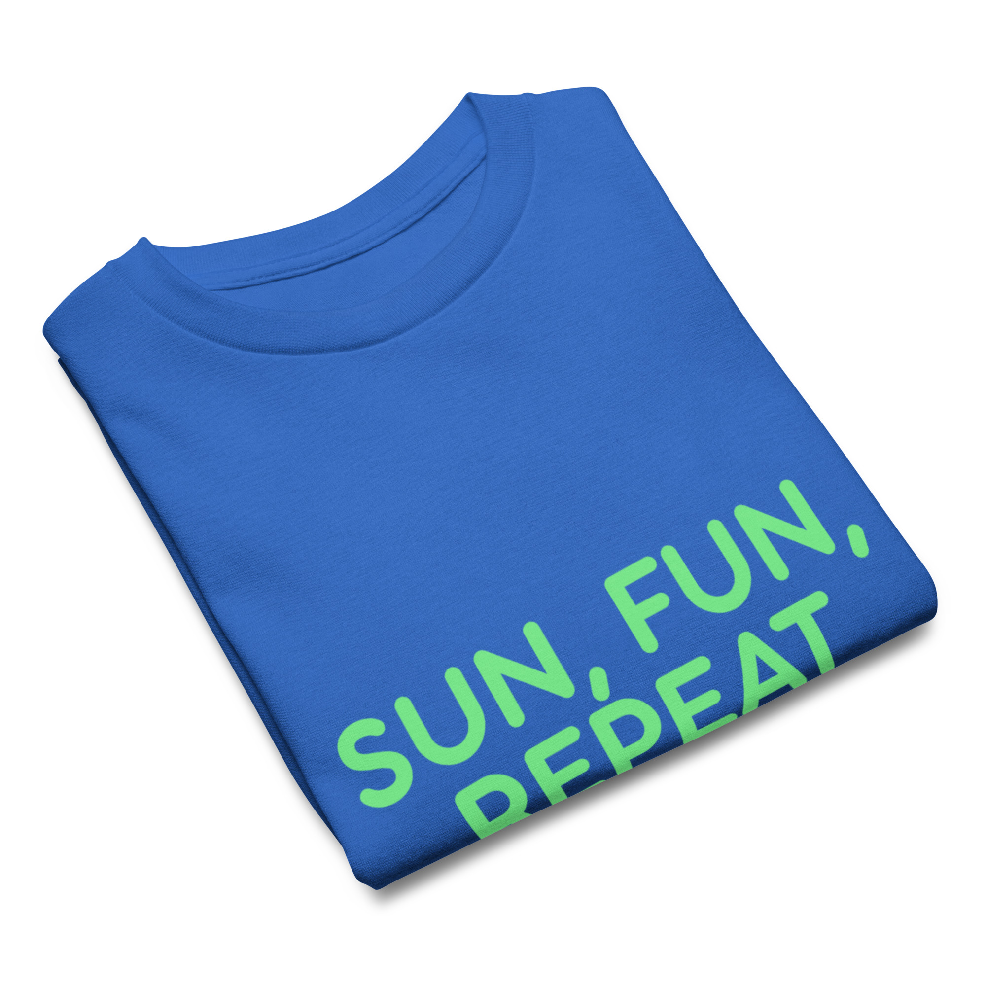 Youth classic tee "SUN, FUN, REPEAT" - Image 16