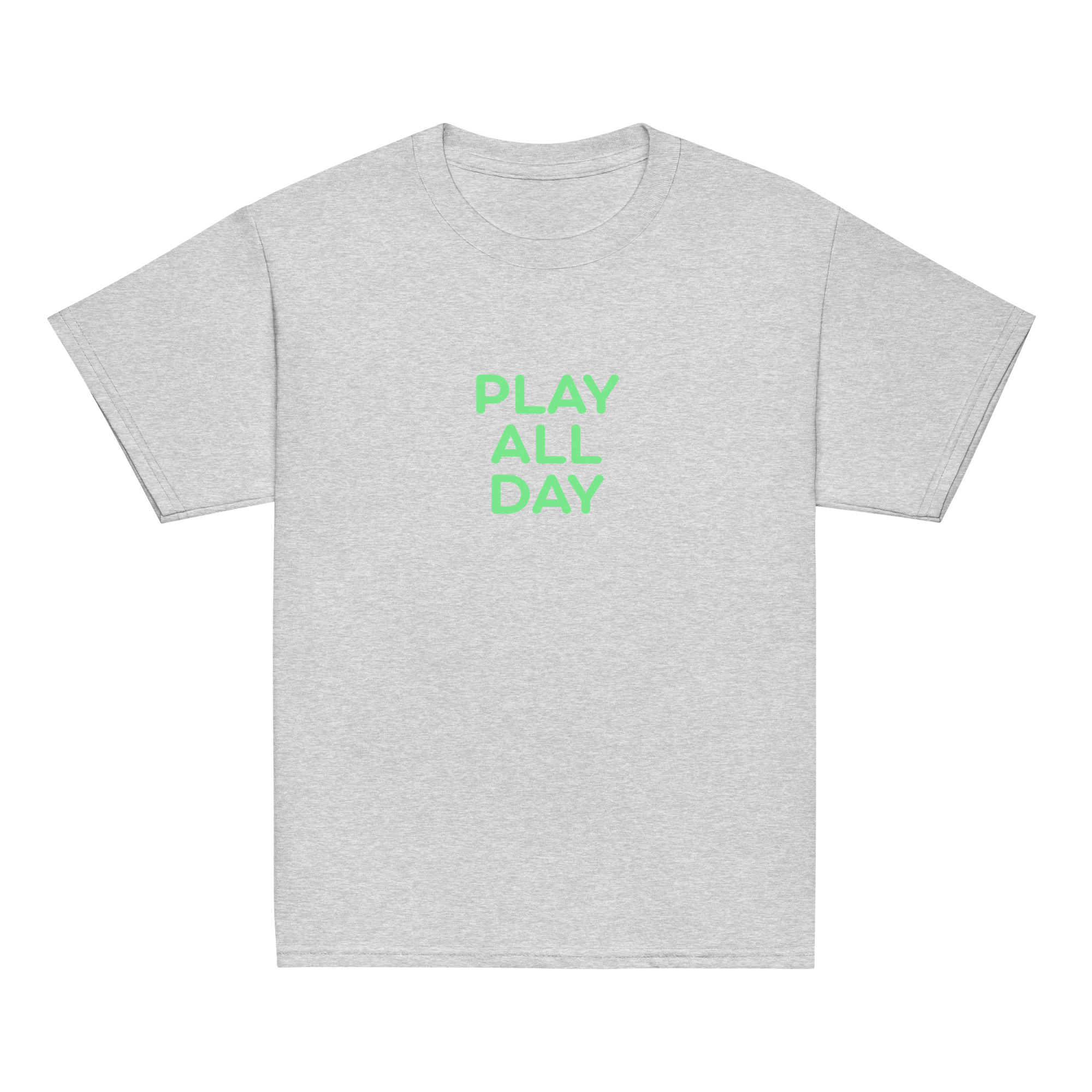 Youth classic tee "PLAY ALL DAY" - Image 8