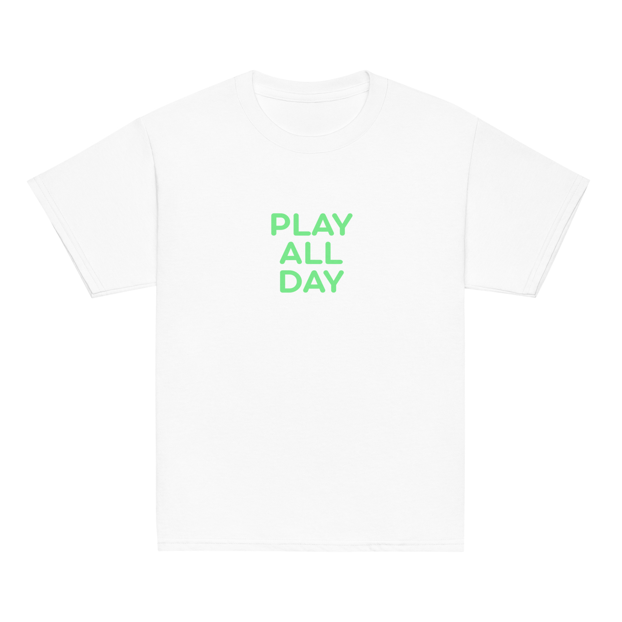 Youth classic tee "PLAY ALL DAY" - Image 12