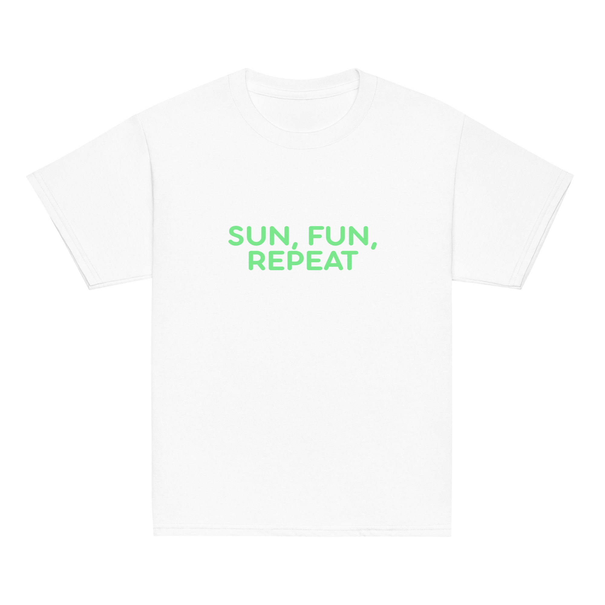 Youth classic tee "SUN, FUN, REPEAT" - Image 12